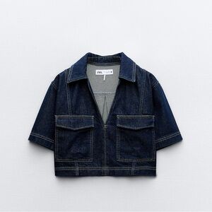 NWT Zara Denim Shirt